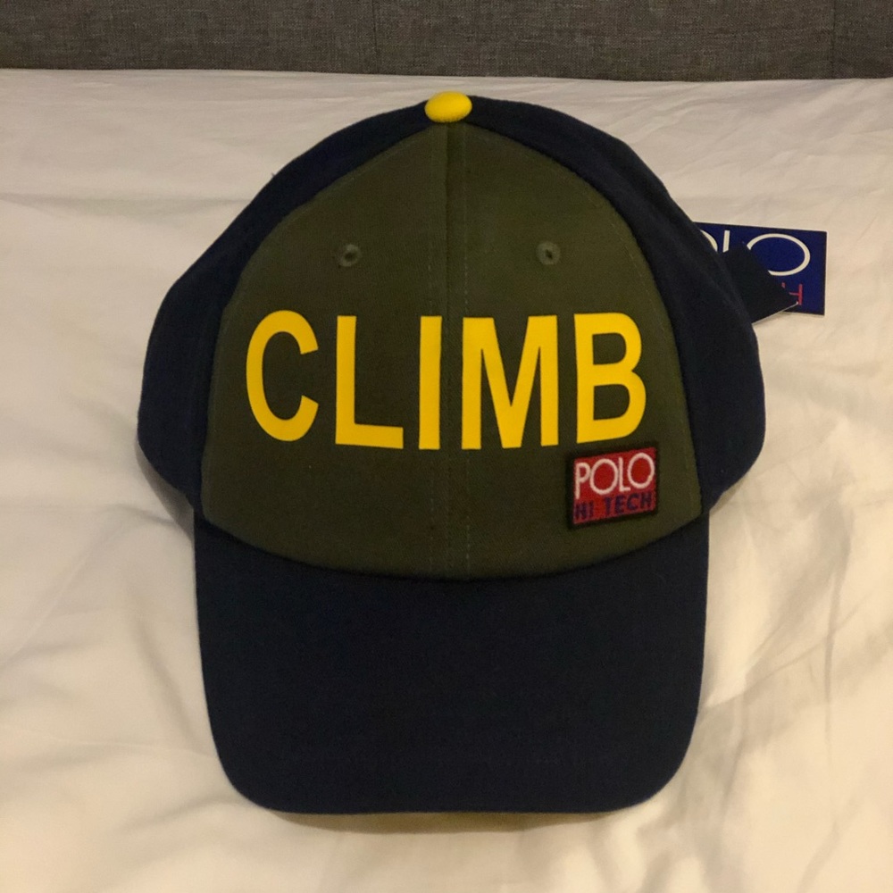 Polo Ralph Lauren Hi Tech Climb Cap Strapback NWT - Picture 2 of 5